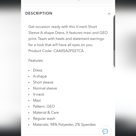 NWT - Cupshe Women's Dress - Picture 3 of 3